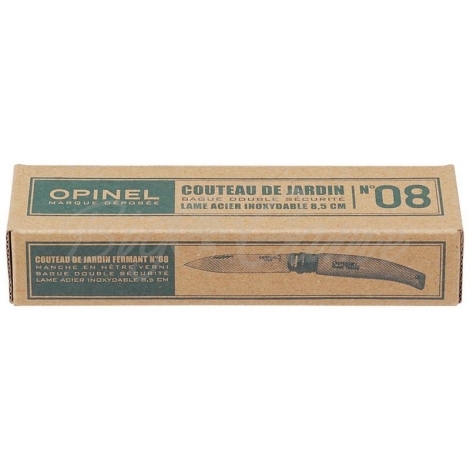 Нож складной OPINEL №8 VRI садовый в блистере фото 2