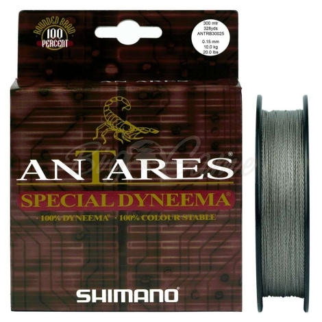 Плетенка SHIMANO Antares Special Dyneema 300 м 0,15 мм  фото 1