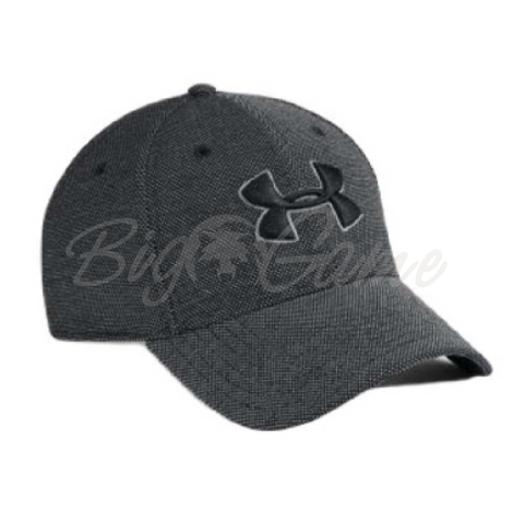 Кепка UNDER ARMOUR Heathered Blitzing 3.0 цвет черный фото 1