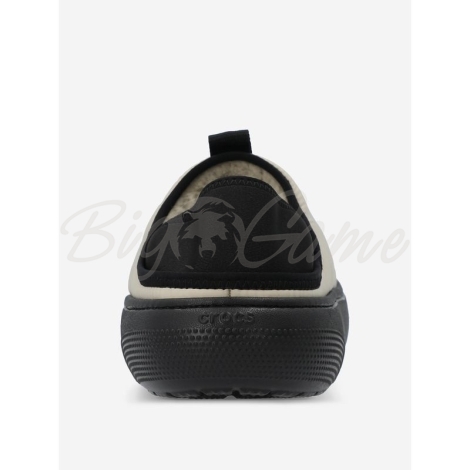 Слипоны CROCS Puff Moc цвет Бежевый / Черный фото 2