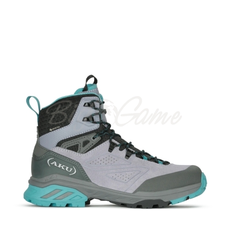 Ботинки треккинговые AKU WS Reactive GTX цвет Light Violet / Aqua Green фото 5
