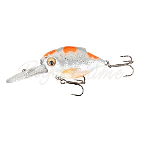 Воблер SAVAGE GEAR 3D Crucian Crank SF 3,4 см цв. DR 03-Pearl White Silver фото 1