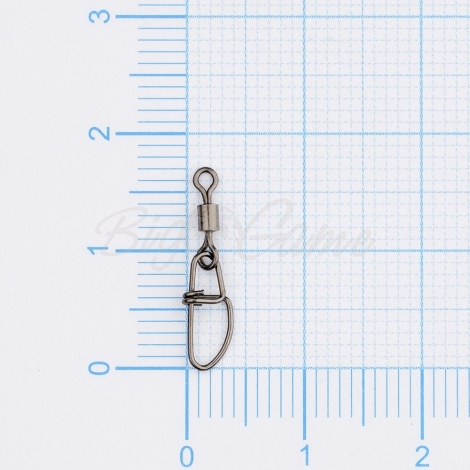 Вертлюг с карабином NORSTREAM Rolling swivel with insurance snap (10 шт.) № 12 фото 2