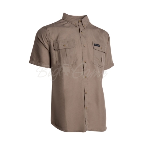 Рубашка KING'S Hunter Safari SS Shirt цвет Khaki фото 4