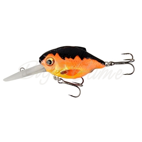 Воблер SAVAGE GEAR 3D Crucian Crank F 3,4 см цв. SR 04-Black & Orange фото 1