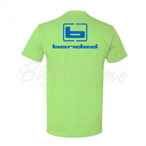 Футболка BANDED Signature S/S Tee-Classic Fit цвет Apple Green фото 2