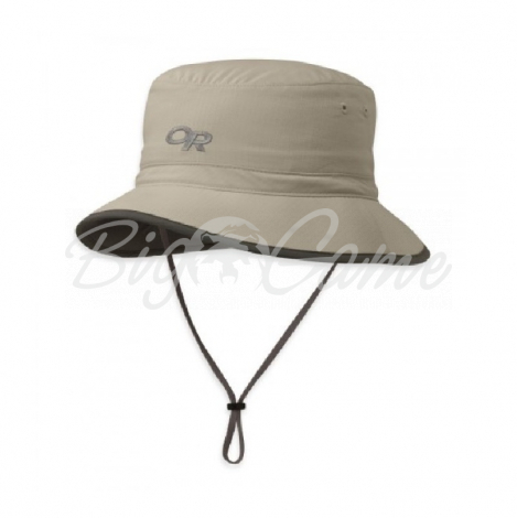 Панама OUTDOOR RESEARCH Sun Bucket цвет Khaki/ Dark Grey фото 1
