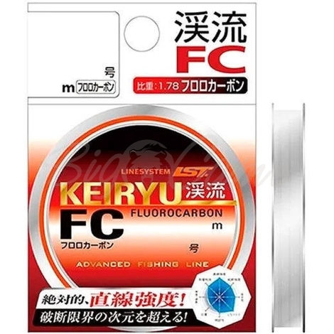 Флюорокарбон LINESYSTEM Keiryu FC 50 м 0,185 мм фото 1
