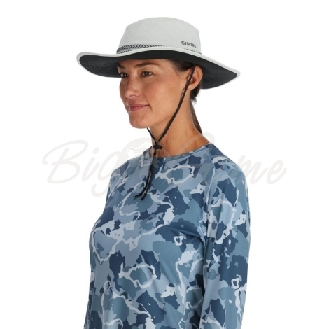 Шляпа SIMMS Women's Solar Sombrero цвет Sterling фото 2