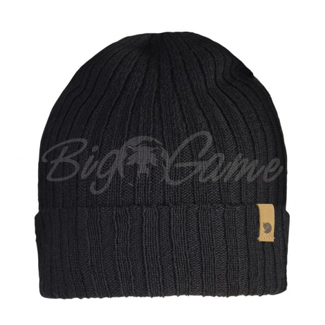 Шапка FJALLRAVEN Byron Hat Thin цв. 550 Black фото 1