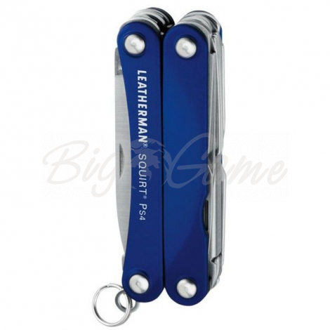 Мультитул LEATHERMAN Squirt PS4 цв. Синий фото 2