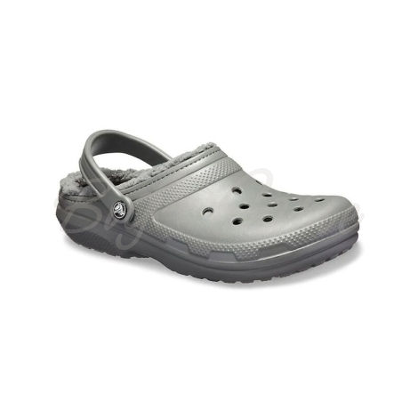 Сабо CROCS Classic Lined Clog цвет серый фото 1