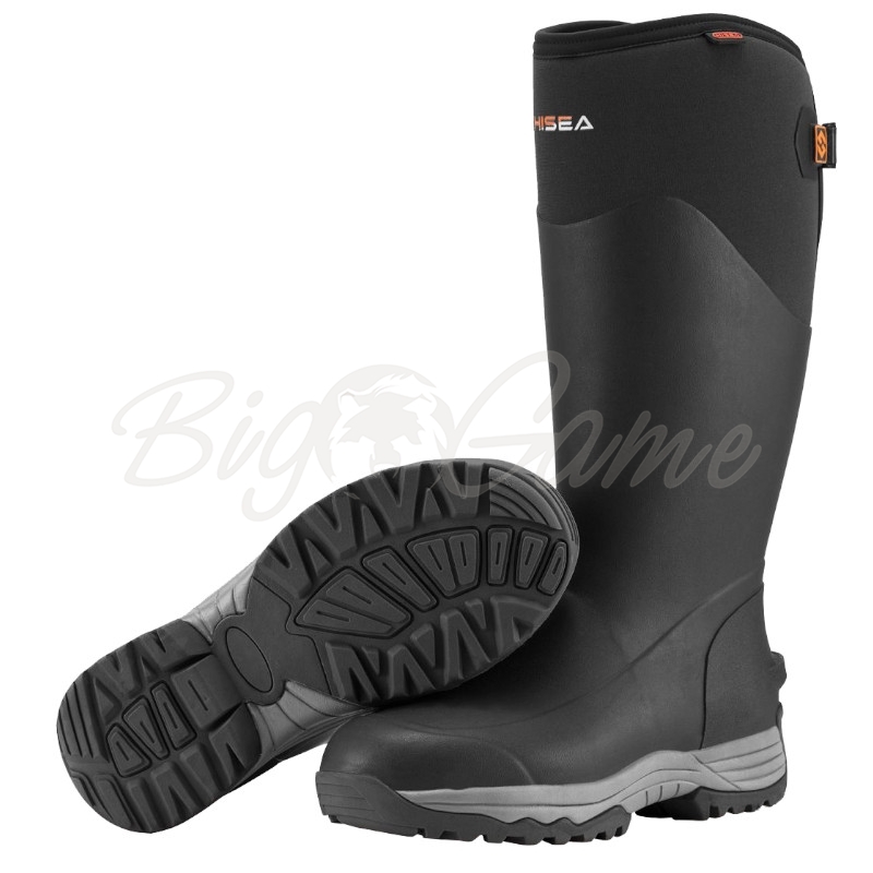 Сапоги HISEA Rubber Hunting Boots EVA Midsoles цвет Black фото 2