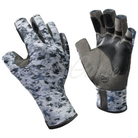 Перчатки BUFF Pro Series Angler Gloves цвет Fish Camo фото 1