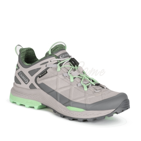 Кроссовки треккинговые AKU WS Rocket DFS GTX цвет Grey / Green фото 1