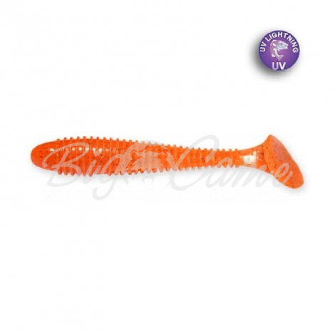 Виброхвост CRAZY FISH Vibro Fat 4" (4 шт.) зап. кальмар, код цв. 18 фото 1