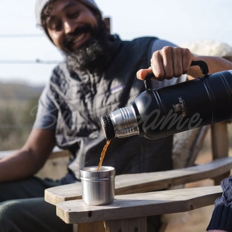 Термос STANLEY Artisan Thermal Bottle 1,4 л цвет Hammertone Green фото 2