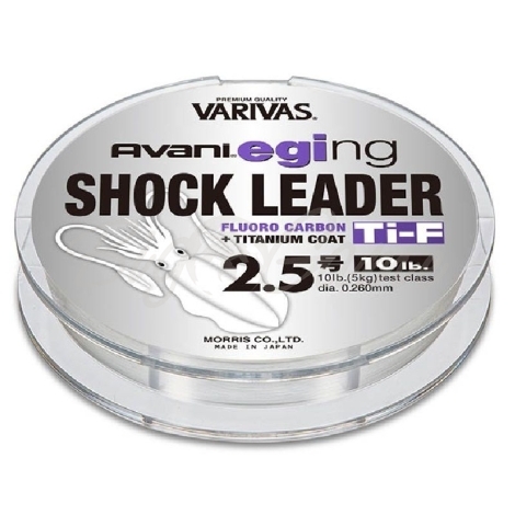 Флюорокарбон VARIVAS Fluo 100% Avani Eging Shock Leader 30 м # 1,7 фото 1