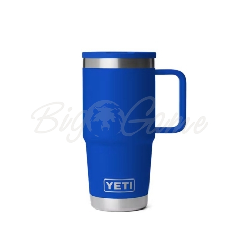 Термокружка YETI Rambler Travel Straw Mug 591 цвет RoyalBlue фото 1