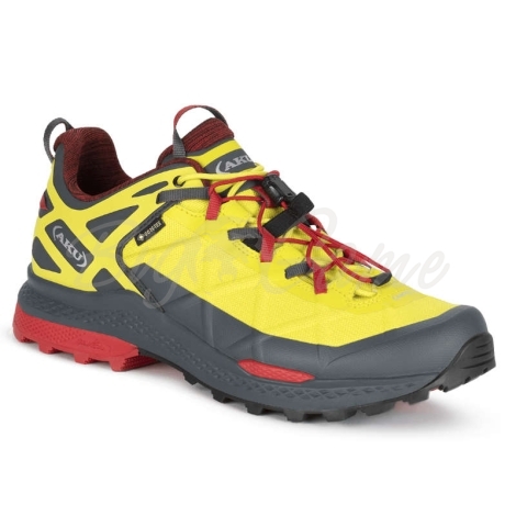 Кроссовки треккинговые AKU Rocket DFS GTX цвет Yellow / Anthracite фото 1