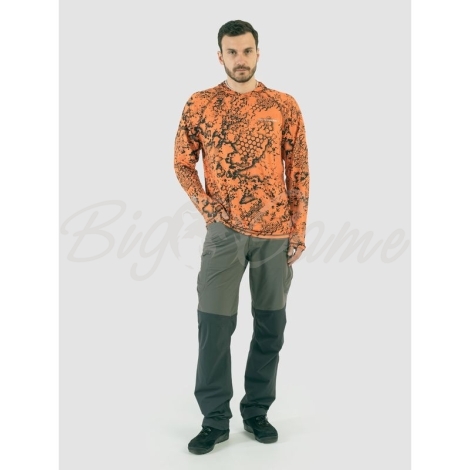 Джерси TRITON InterLock цвет Orang Print фото 1