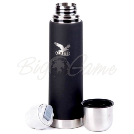 Термос SALEWA Bottles Thermo Bottle цвет black/silver фото 3