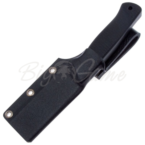 Нож с фиксированным клинком OWL KNIFE Ulula-S сталь Elmax рукоять стеклотекстолит G10 цв. Черный фото 4