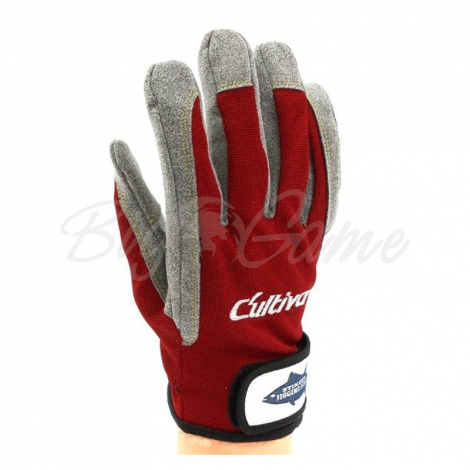 Перчатки OWNER Jigging Glove цвет красный фото 1