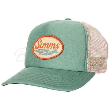 Кепка SIMMS Small Fit Throwback Trucker цвет Trout Wander фото 1