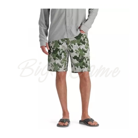 Шорты SIMMS Seamount Board Shorts цвет Regiment Camo Clover фото 3