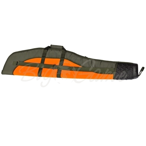 Чехол для ружья MAREMMANO H401 Rifle Cover 120 см цвет Зеленый / Оранжевый фото 1
