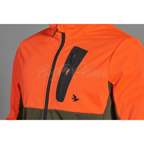 Куртка SEELAND Force Advanced Softshell Jacket цвет Hi-vis orange фото 2