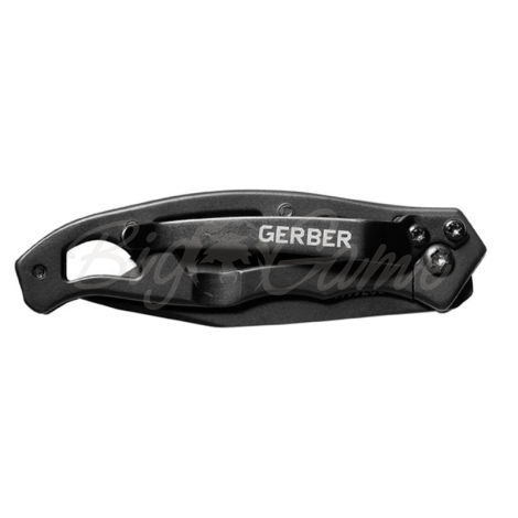 Нож складной GERBER Paraframe Mini Tanto цв. Черный  фото 2