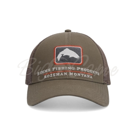 Кепка SIMMS Trout Icon Trucker цвет Hickory фото 1