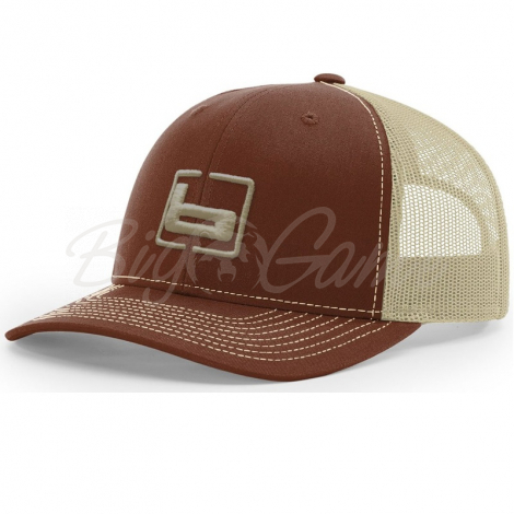 Кепка BANDED Trucker Cap цв. Brown / Khaki фото 1