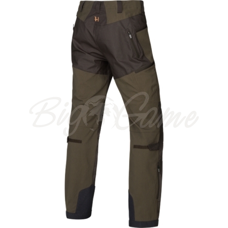 Брюки HARKILA Ragnar Trousers цвет Grey / Willow green фото 7