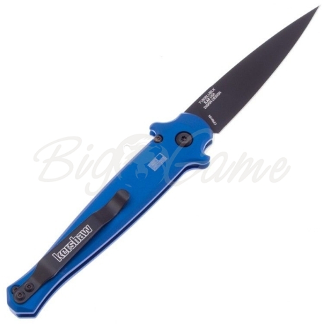 Нож автоматический KERSHAW Launch 8 154CM цв. Blue фото 4