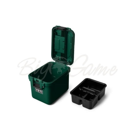 Ящик YETI LoadOut GoBox Gear Case 15 цвет Black Forest Green фото 4
