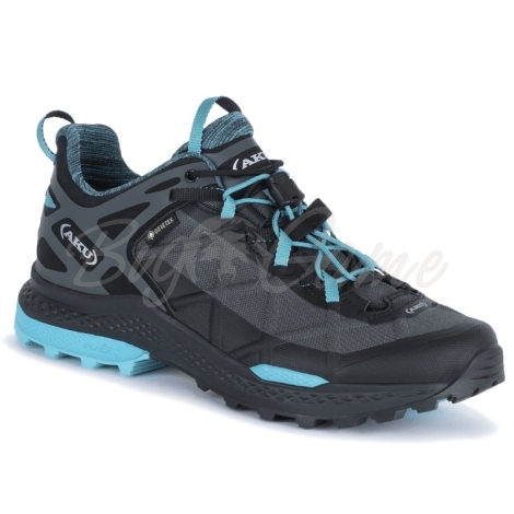 Кроссовки треккинговые AKU WS Rocket DFS GTX цвет Black / Turquoise фото 1