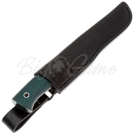 Нож ЮЖНЫЙ КРЕСТ Бер Эксперт Сталь CPR рукоять Микарта изумруд/насечка фото 3