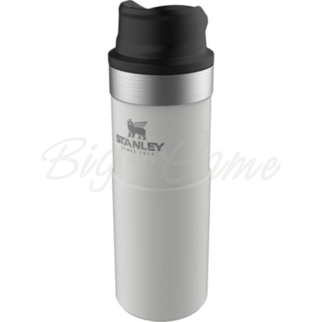 Термокружка STANLEY Classic The Trigger Action Travel Mug цвет Белый фото 2