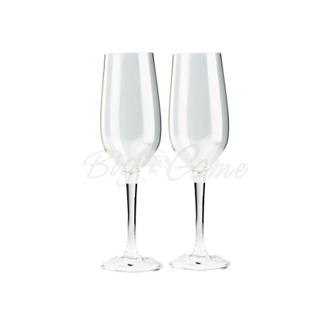 Набор бокалов GSI OUTDOORS для шампанского Nesting Champagne Flute Set 177 мл (2 шт.) фото 1