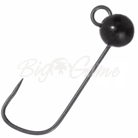 Джиг-Головка вольфрамовая MYSTICK Trout Jig  0,5 г № 6 (3 шт.) цв. черный фото 1