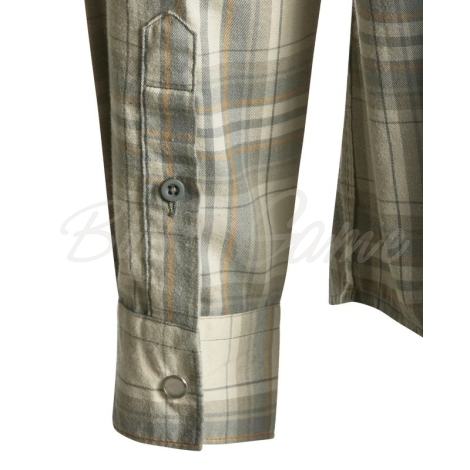 Рубашка KING'S Western Snap Flannel цвет Western Khaki Plaid фото 3