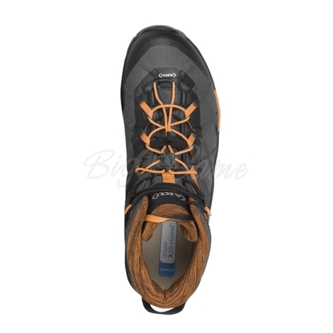 Кроссовки треккинговые AKU Rocket Mid GTX цвет Black / Orange фото 5