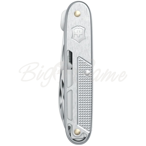Нож складной полуавтоматический VICTORINOX Synergy X Alox 0.8226.26 Нержавеющая сталь рукоять Алюминий цв. Серебристый фото 2