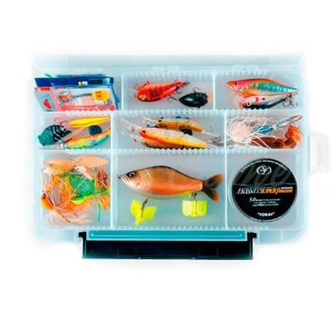 Коробка рыболовная MEIHO Versus VS-3043ND-2 цвет прозрачный фото 2