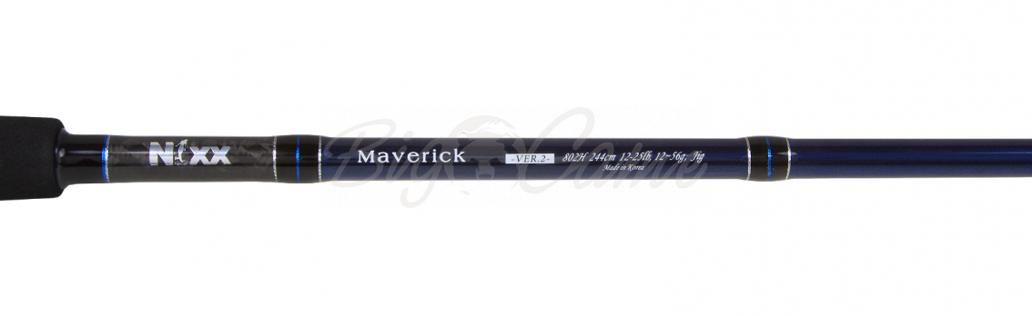 Спиннинг JS COMPANY Nixx Maverick ver2 802H тест 12 - 56 г фото 3