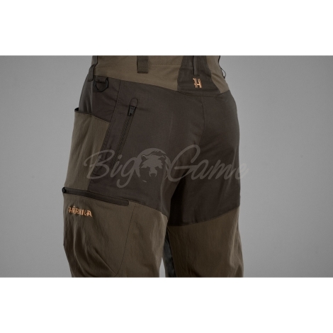 Брюки HARKILA Ragnar Trousers цвет Slate brown / Willow green фото 6