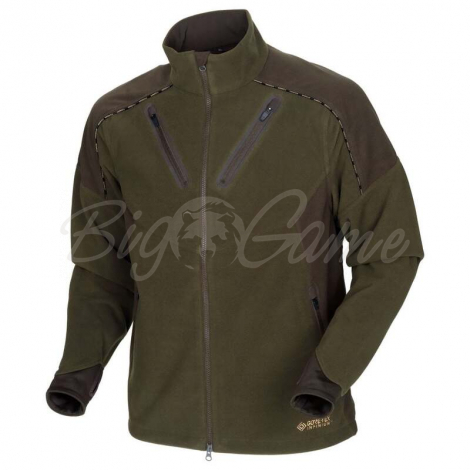 Толстовка HARKILA Mountain Hunter Fleece Jacket цвет Hunting Green / Shadow Brown фото 1